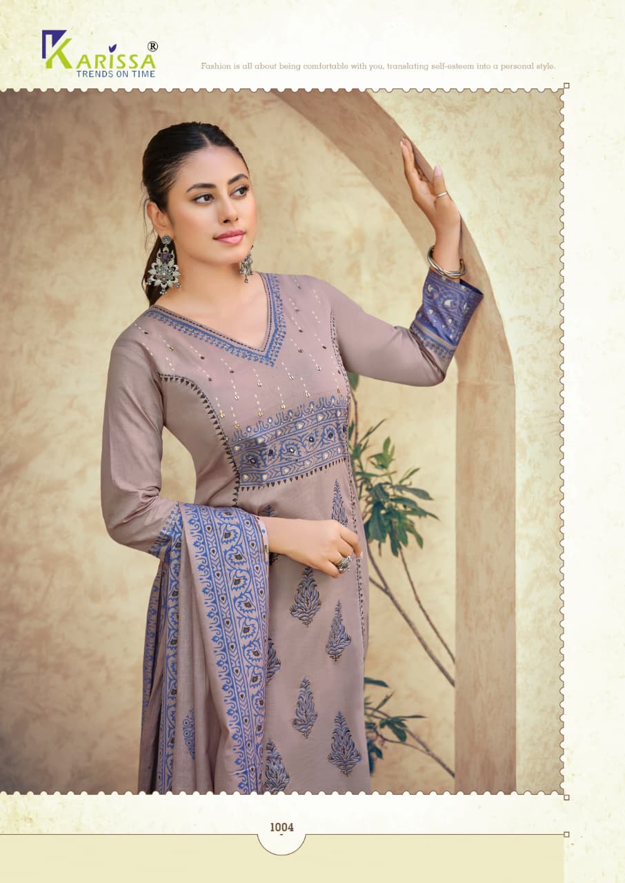 Karissa Kanika Cotton Salwar Kameez Catalog collection 8