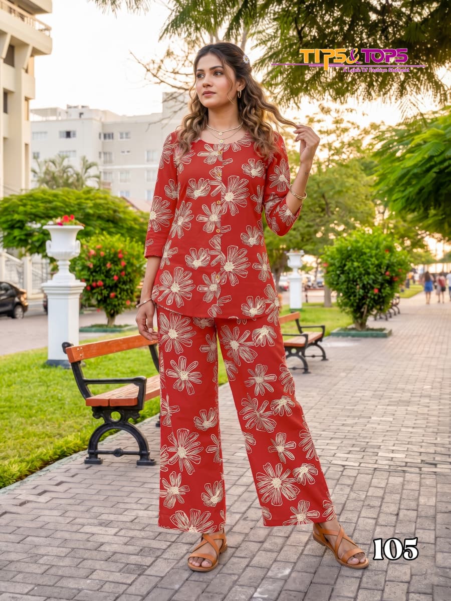 Tips And Tops Fashion Beats Vol 17 Co Ord Set Catalog collection 5