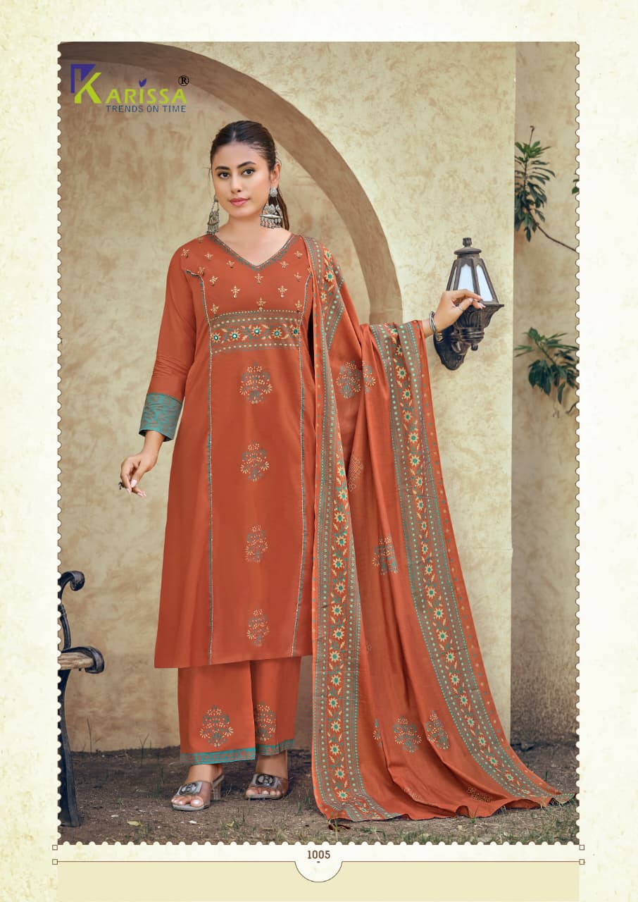 Karissa Kanika Cotton Salwar Kameez Catalog collection 6