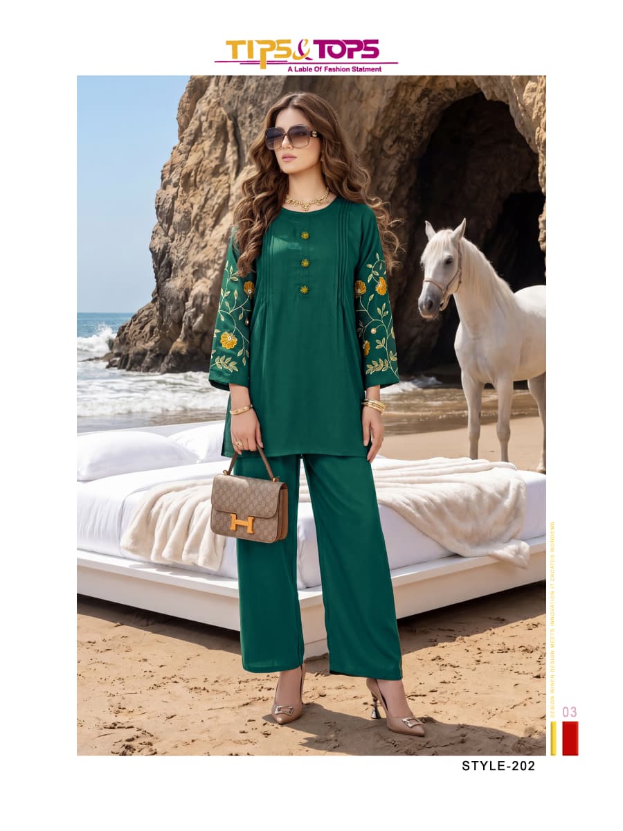 Tips And Tops Honey Co Ord Set Catalog collection 6