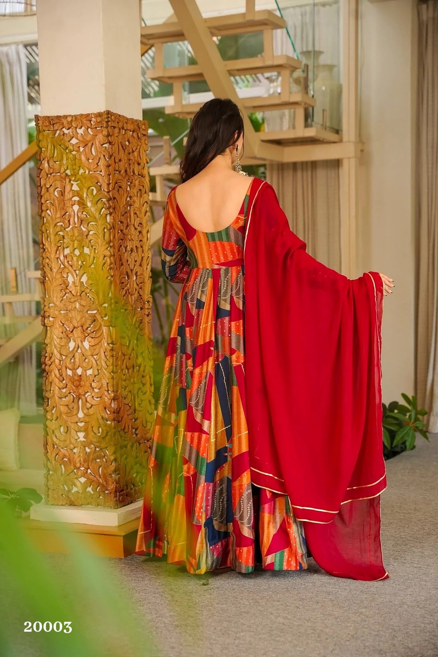 Clora Vol 20 Printed Anarkali Gown Catalog collection 2