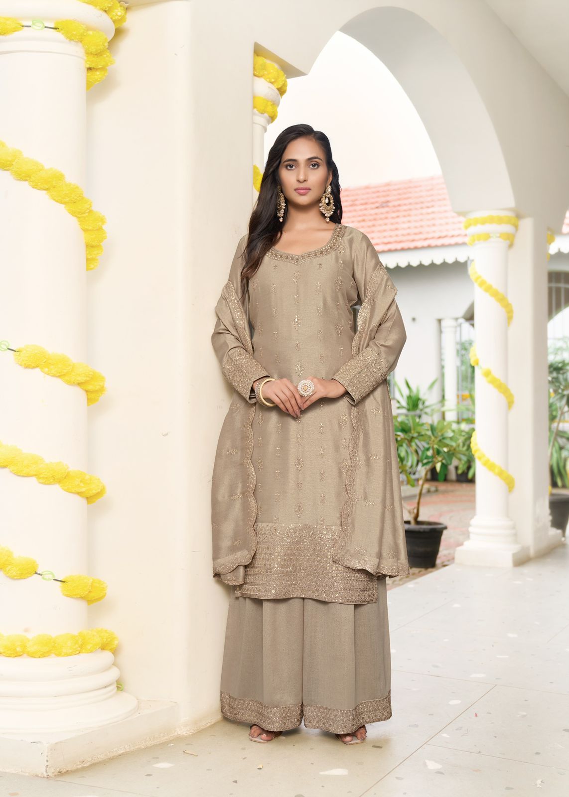 Sanika Fashion Sangeet Embroidery Salwar Kameez Catalog collection 6