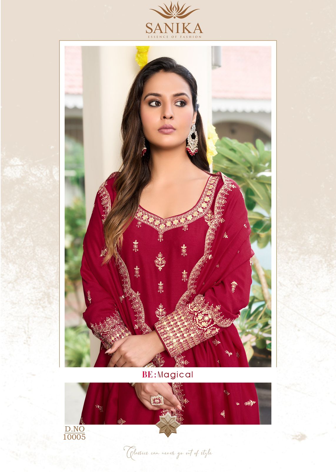 Sanika Fashion Sangeet Embroidery Salwar Kameez Catalog collection 9