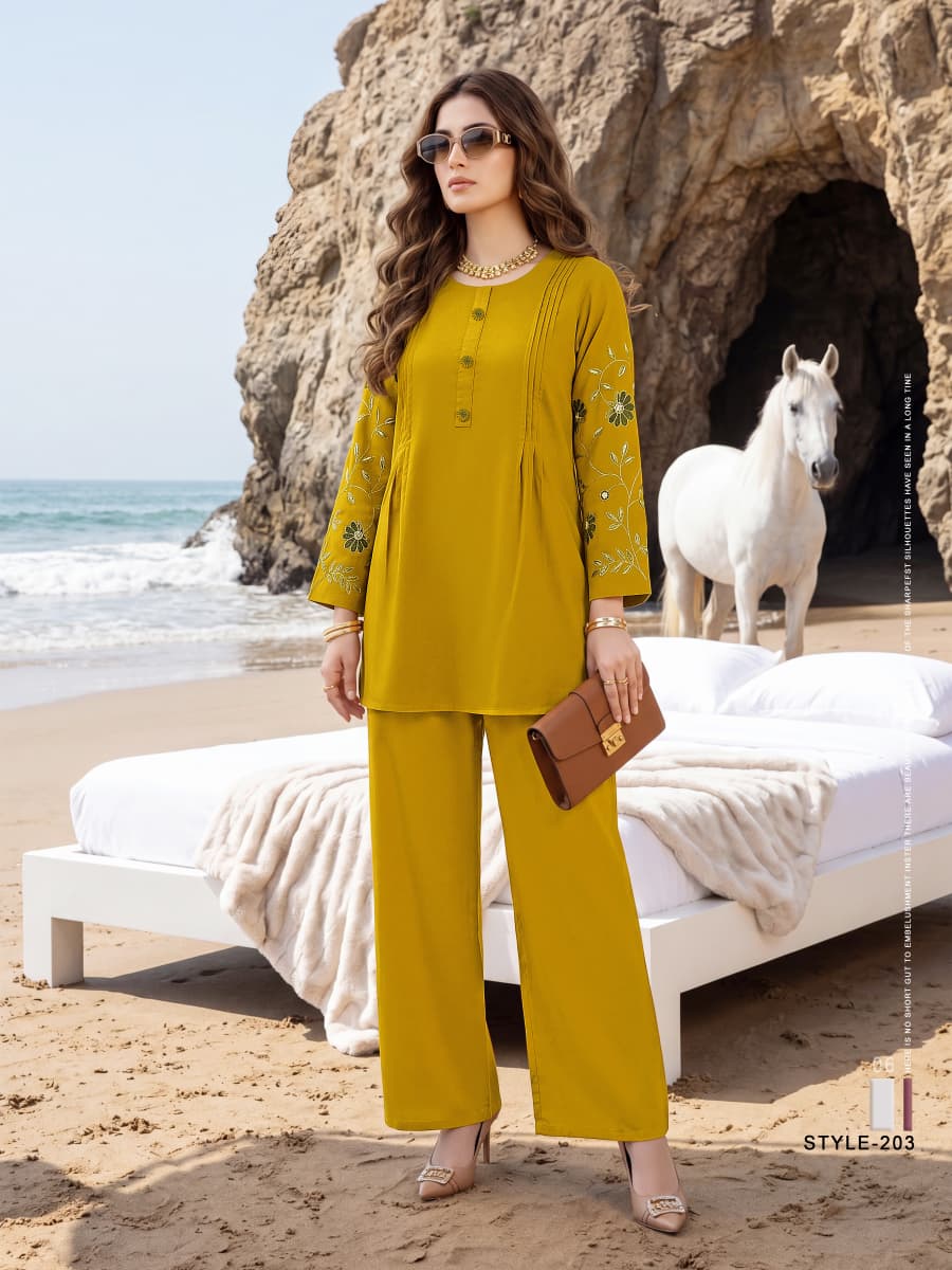 Tips And Tops Honey Co Ord Set Catalog collection 7
