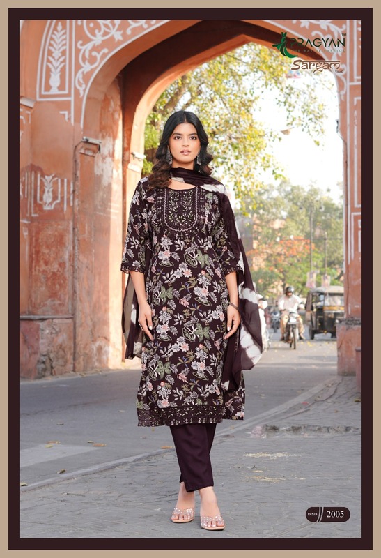 Pragyan Sargam Vol 2 Printed Salwar Kameez Catalog collection 7