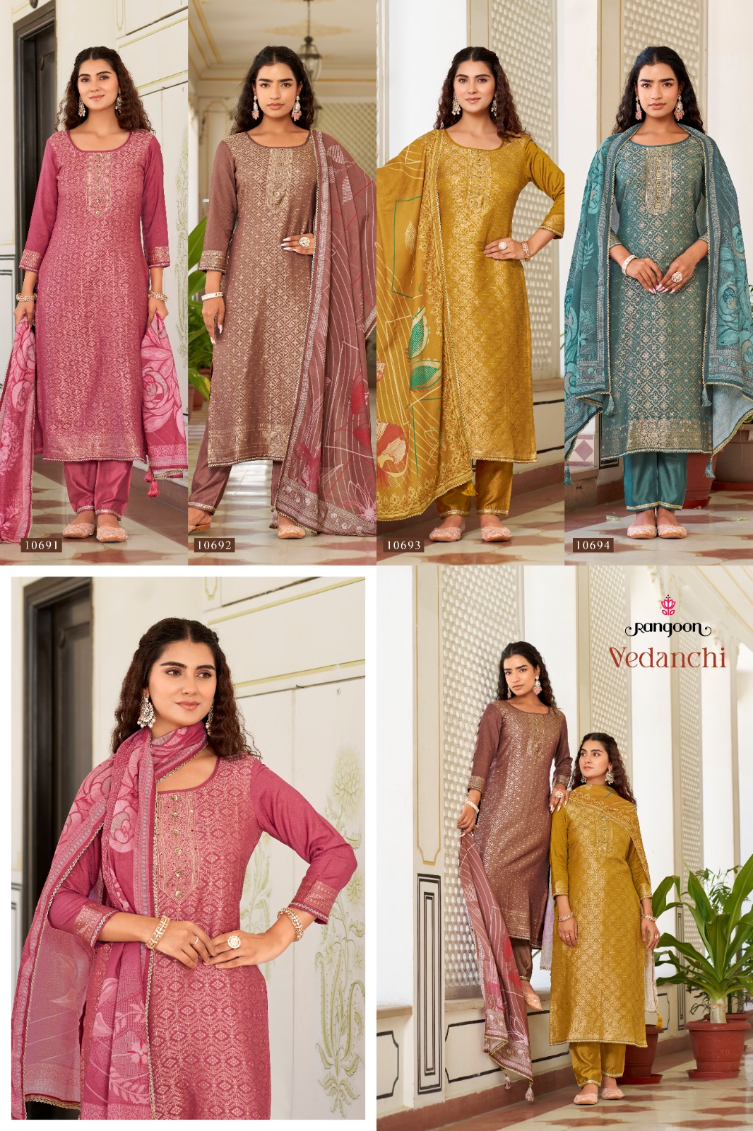 Rangoon Vedanchi Readymade Dress Catalog collection 10