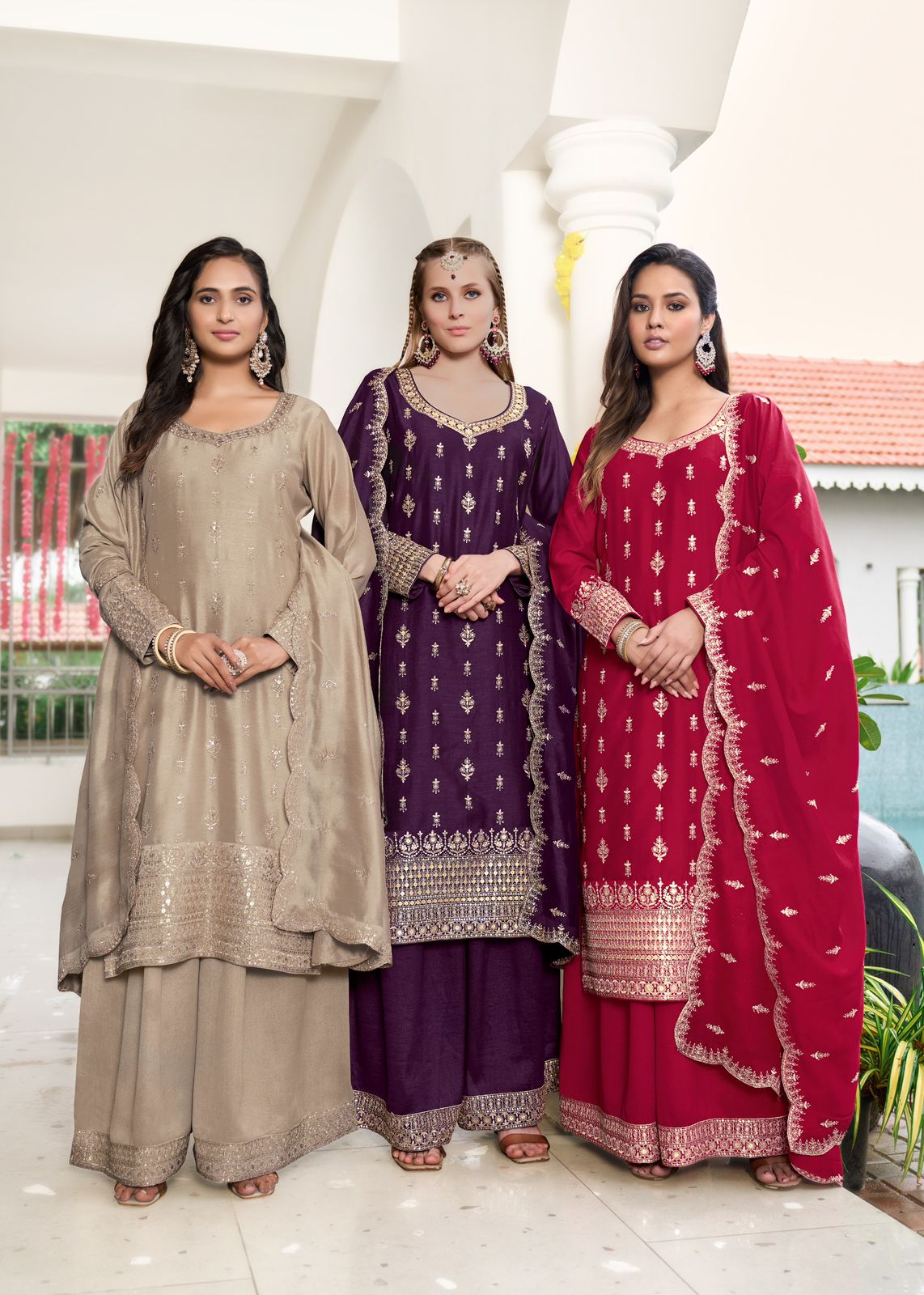 Sanika Fashion Sangeet Embroidery Salwar Kameez Catalog collection 7