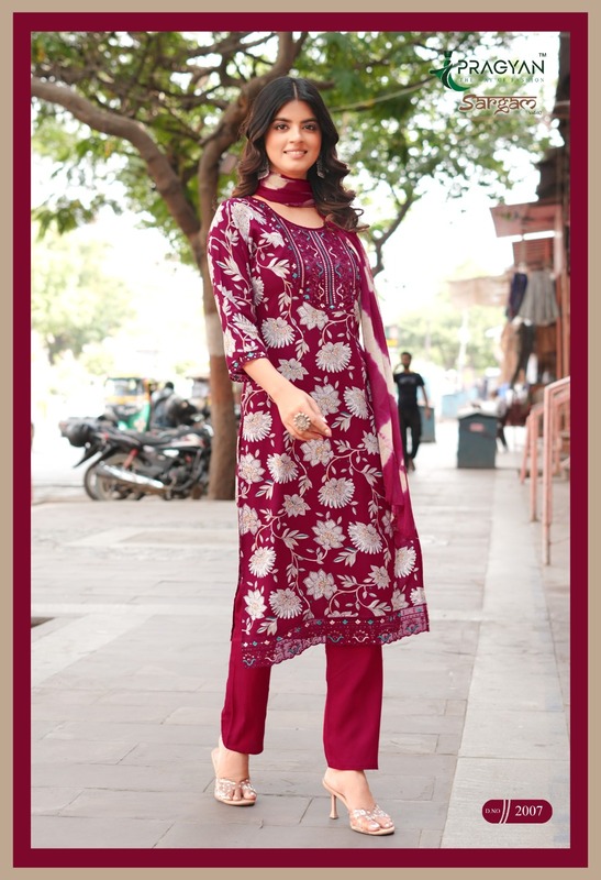 Pragyan Sargam Vol 2 Printed Salwar Kameez Catalog collection 5