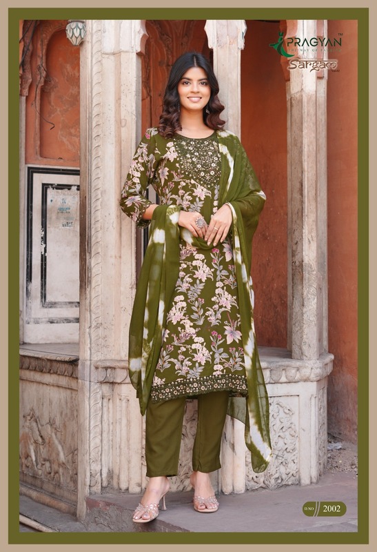 Pragyan Sargam Vol 2 Printed Salwar Kameez Catalog collection 10