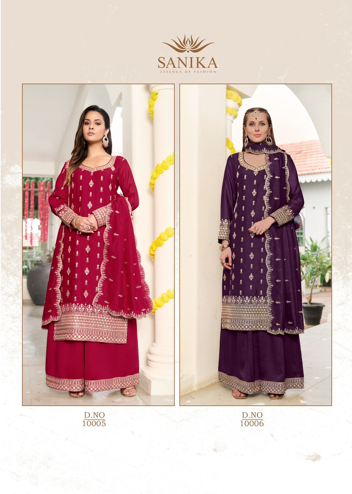 Sanika Fashion Sangeet Embroidery Salwar Kameez Catalog collection 1