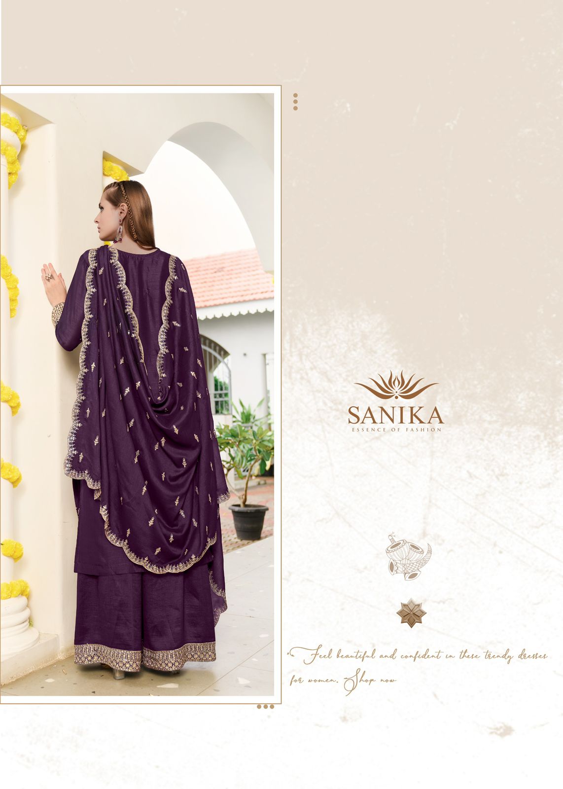 Sanika Fashion Sangeet Embroidery Salwar Kameez Catalog collection 13