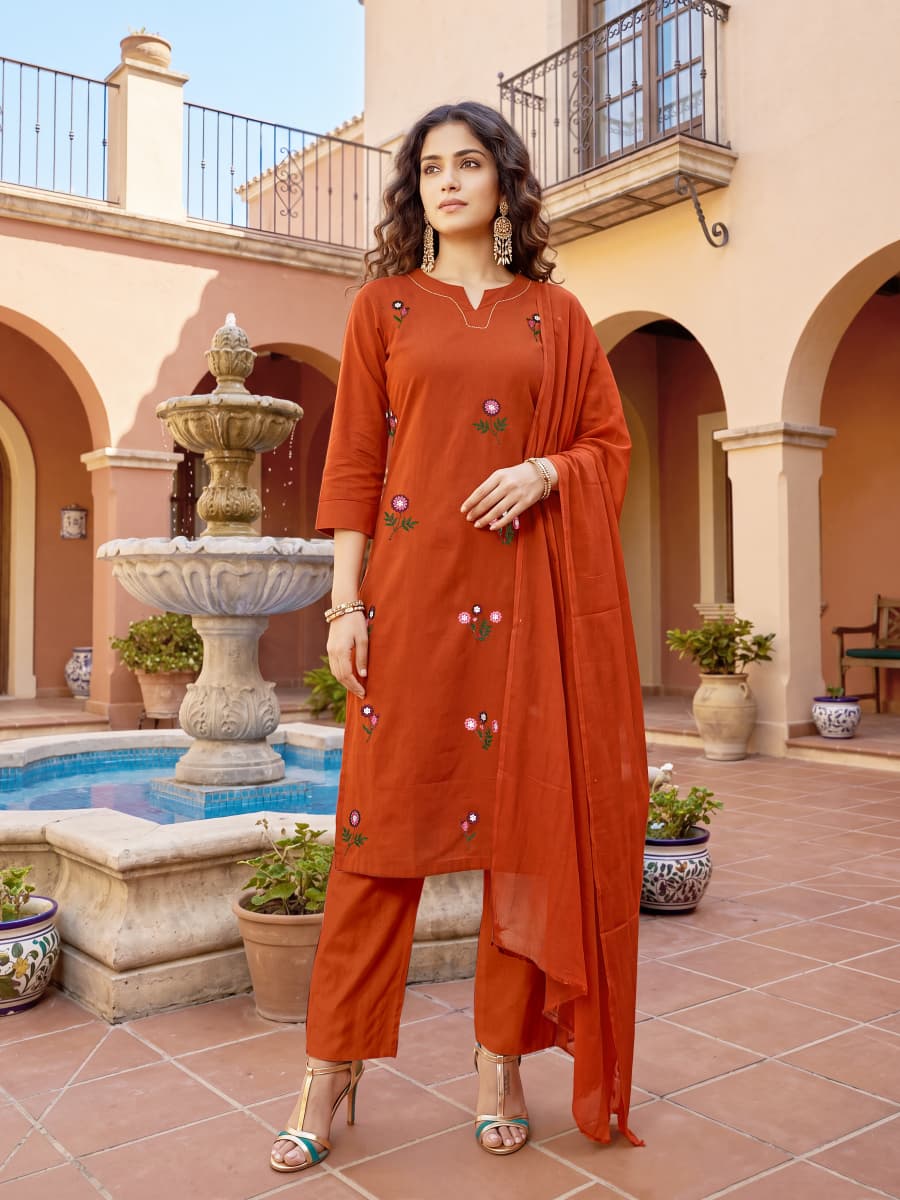 Ossm Millie Cotton Salwar Kameez Catalog collection 4