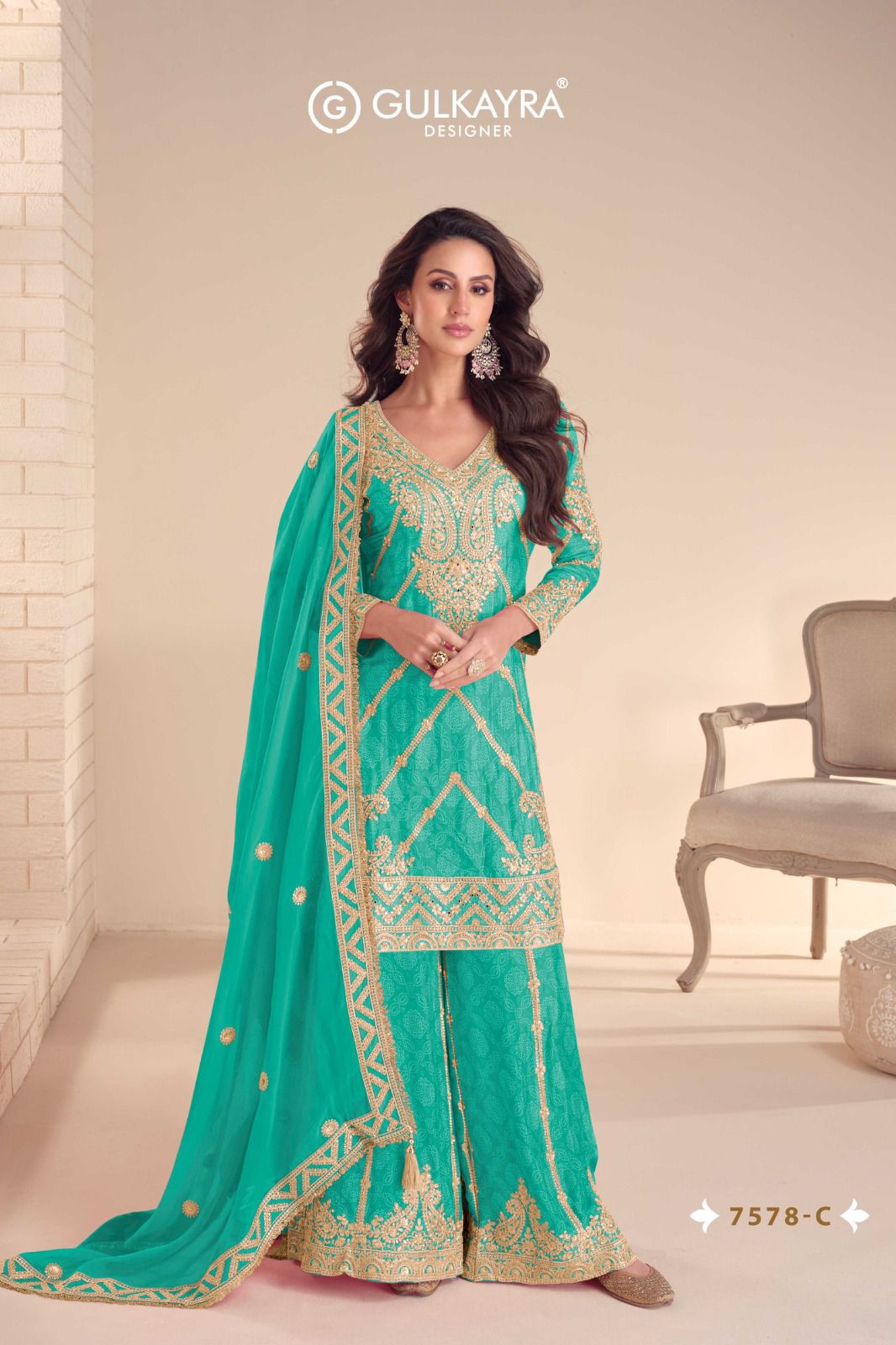 Gulkayra Rangoli Designer Wedding Party Suits Catalog collection 6