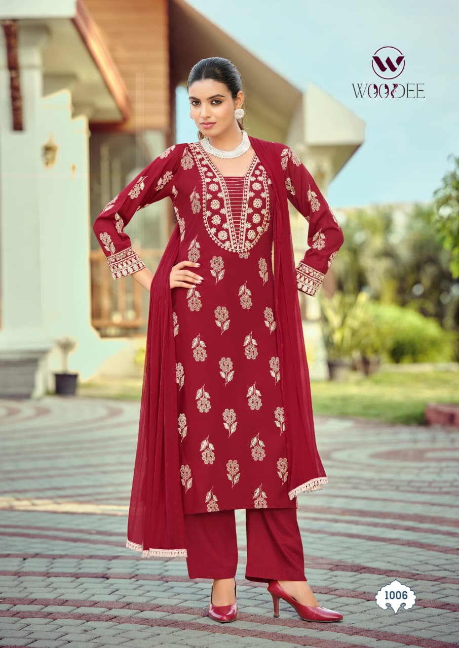 Woodee Nandini Readymade Dress Catalog collection 1