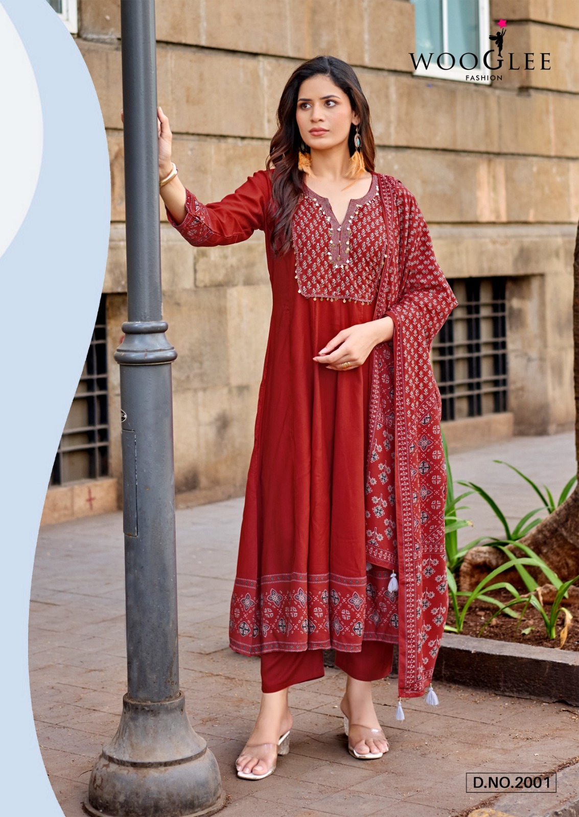 Wooglee Fashion Vastral Readymade Dress Catalog collection 3