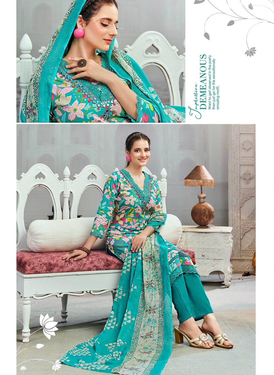 Rangmaya Cotton Crown Printed Salwar Kameez Catalog collection 2