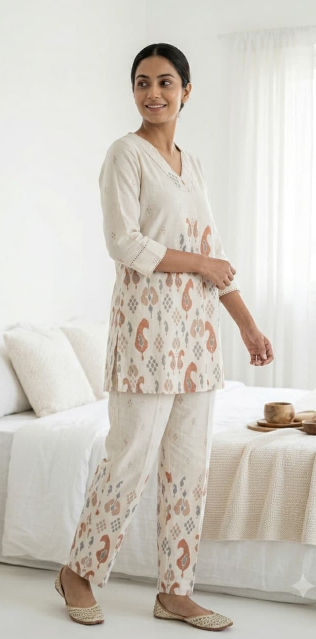 Aarvee Creation Cotton Co Ord Set Size Set at Wholesale Rate collection 4