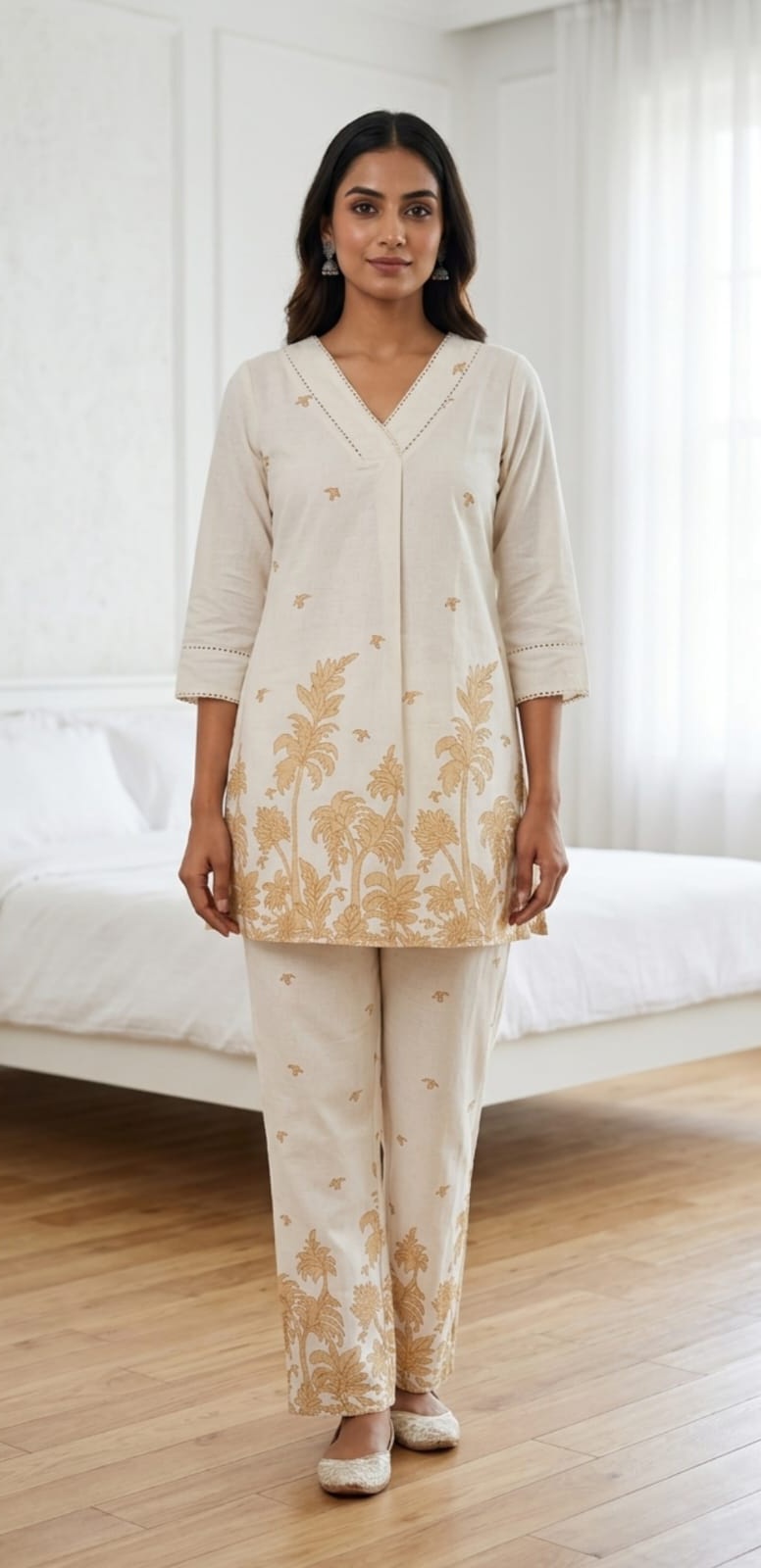 Aarvee Creation Cotton Co Ord Set Size Set at Wholesale Rate collection 11