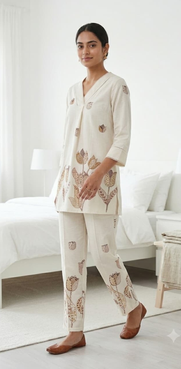 Aarvee Creation Cotton Co Ord Set Size Set at Wholesale Rate collection 2