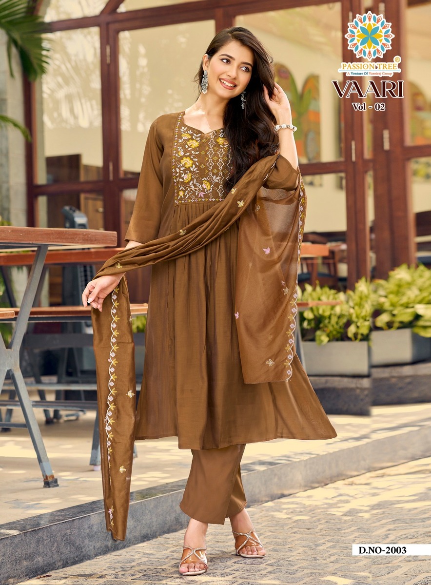 Passion Tree Vaari Vol 2 Readymade Dress Catalog collection 3