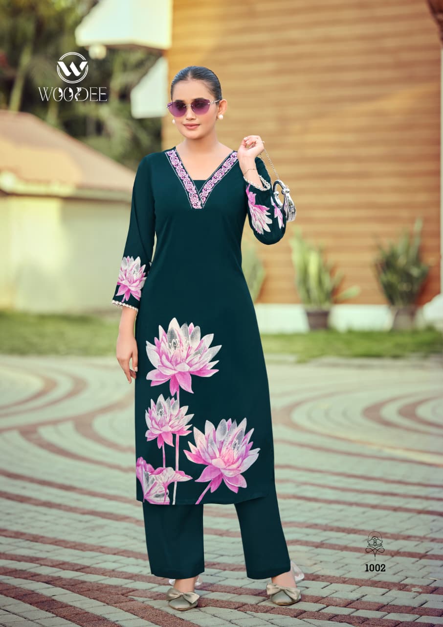 Woodee Harmeen Co Ord Set Catalog collection 1