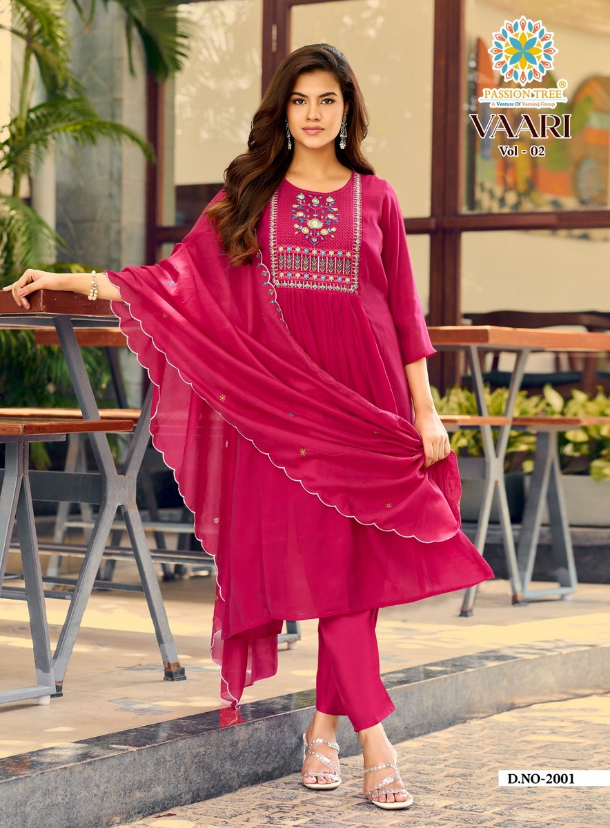 Passion Tree Vaari Vol 2 Readymade Dress Catalog collection 7