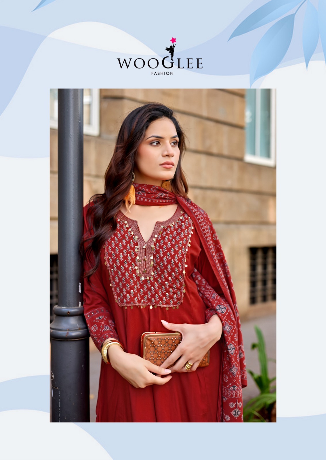 Wooglee Fashion Vastral Readymade Dress Catalog collection 5