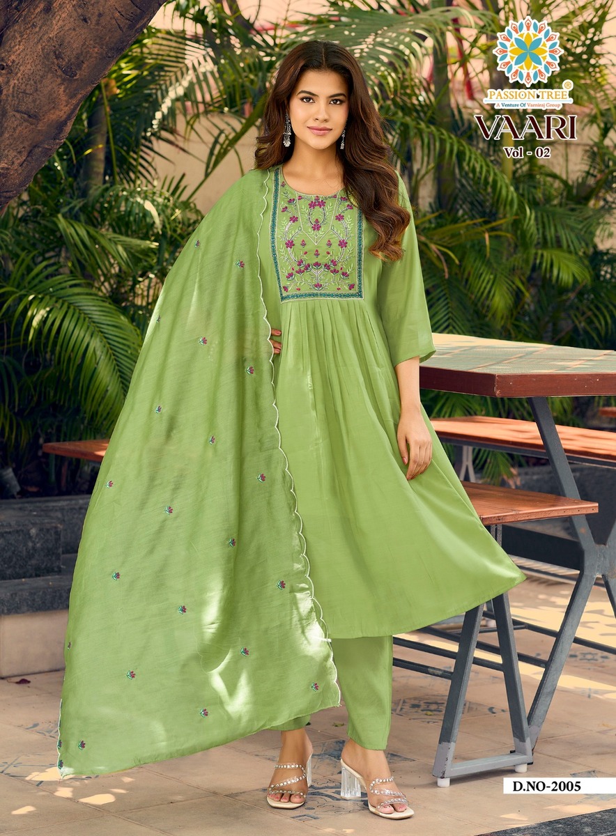 Passion Tree Vaari Vol 2 Readymade Dress Catalog collection 2