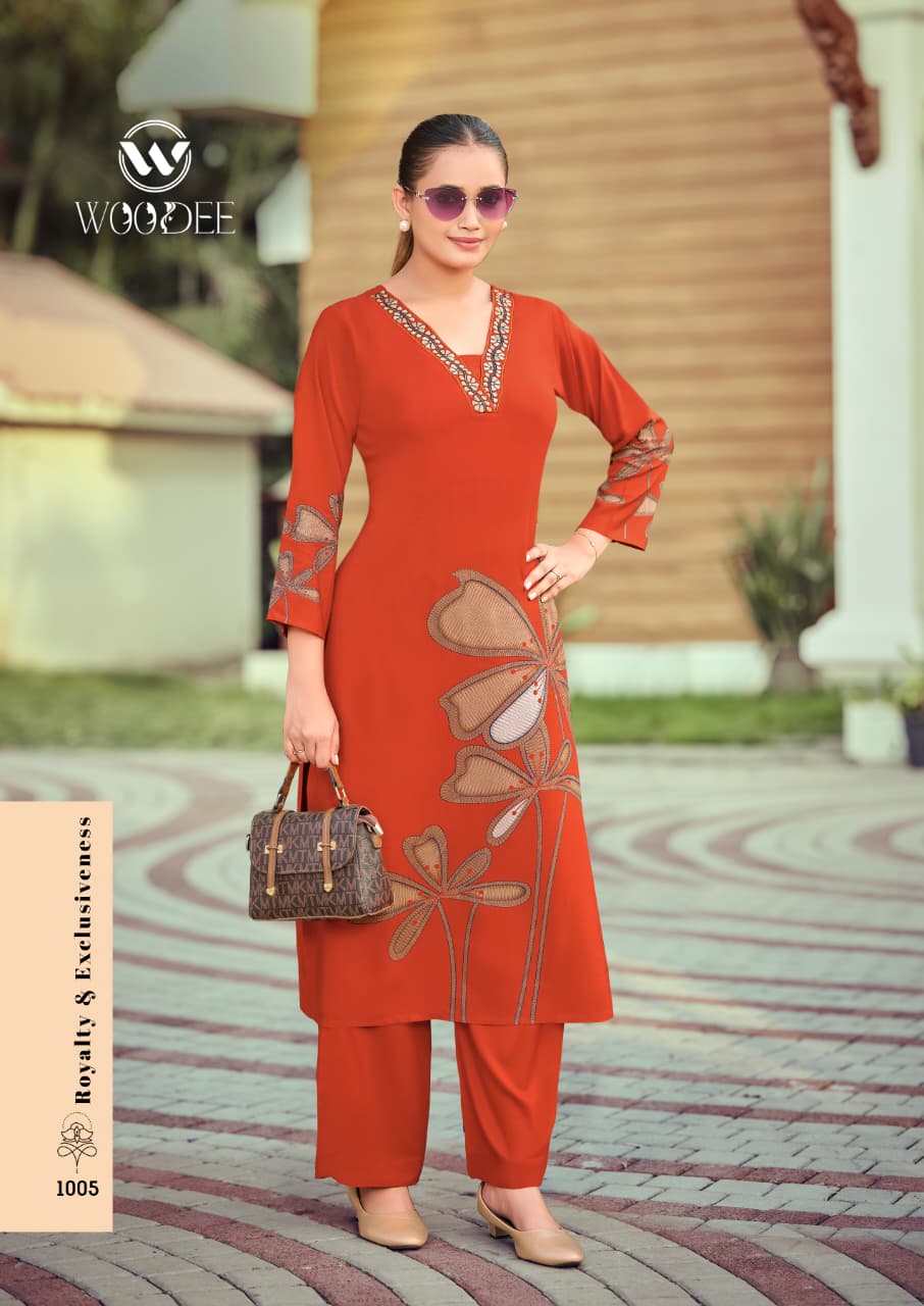 Woodee Harmeen Co Ord Set Catalog collection 3