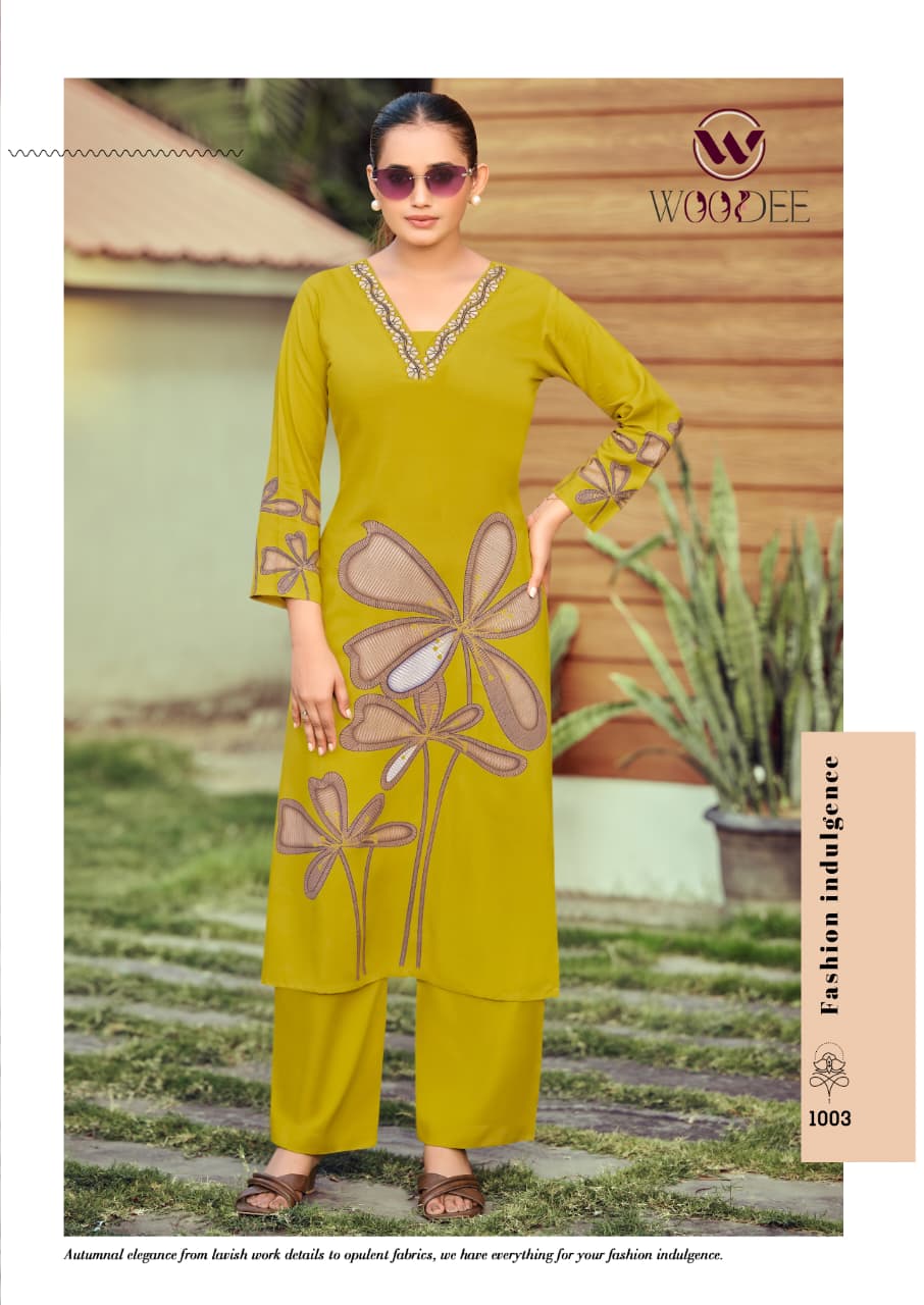 Woodee Harmeen Co Ord Set Catalog collection 6