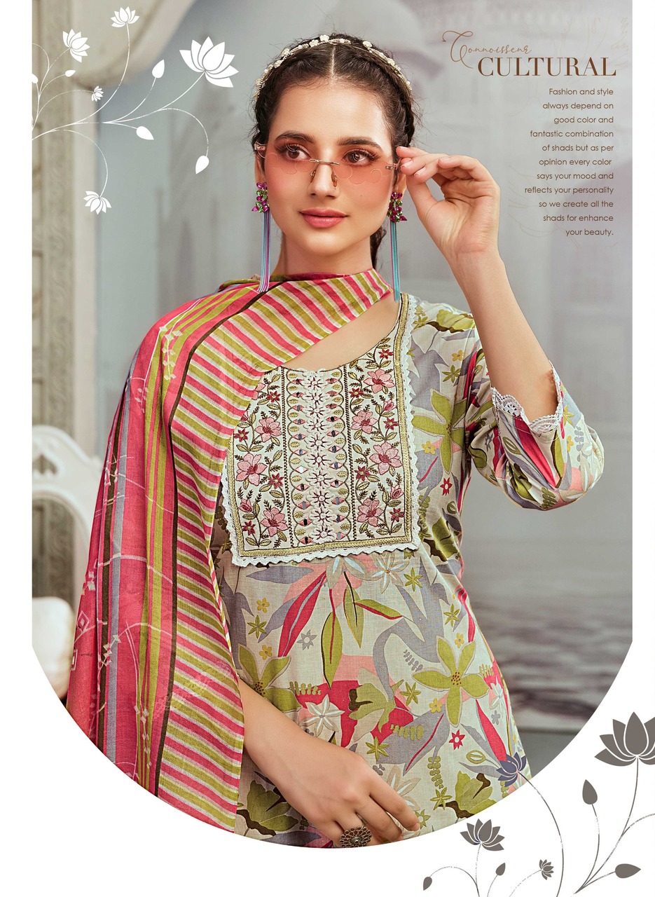 Rangmaya Cotton Crown Printed Salwar Kameez Catalog collection 4