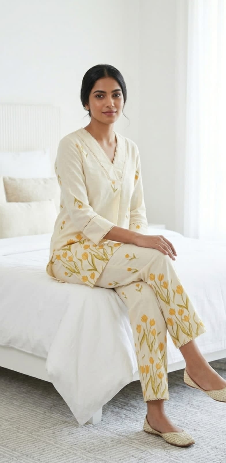 Aarvee Creation Cotton Co Ord Set Size Set at Wholesale Rate collection 9