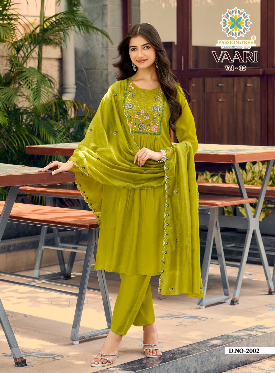 Passion Tree Vaari Vol 2 Readymade Dress Catalog collection 5