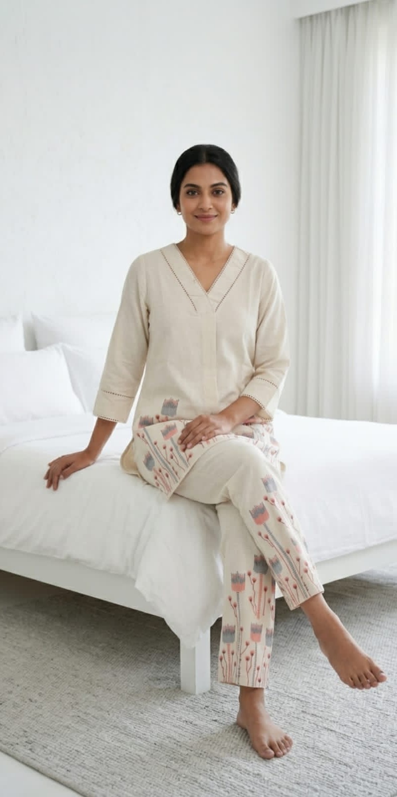 Aarvee Creation Cotton Co Ord Set Size Set at Wholesale Rate collection 13