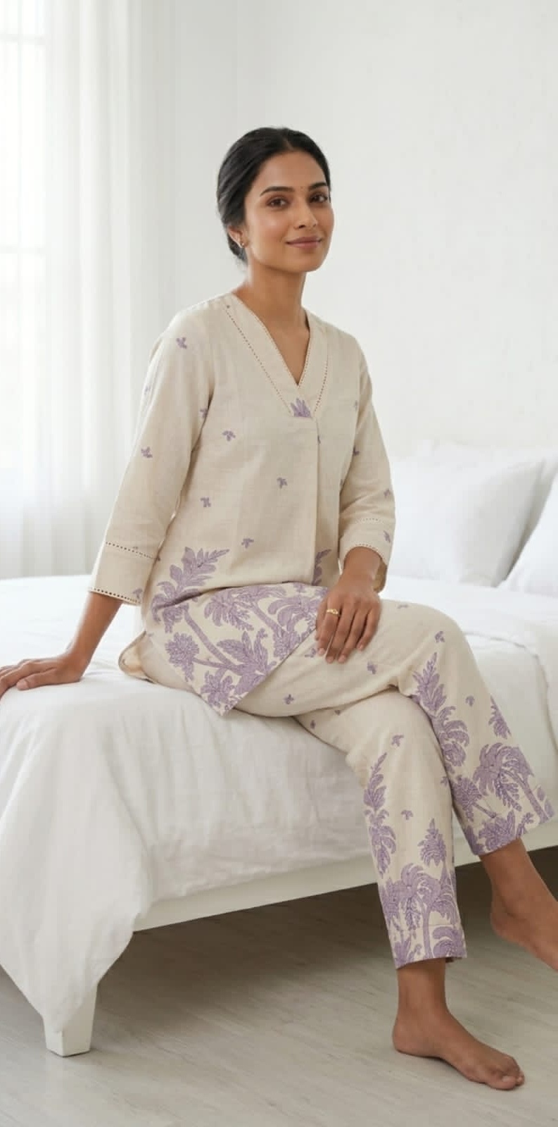 Aarvee Creation Cotton Co Ord Set Size Set at Wholesale Rate collection 3