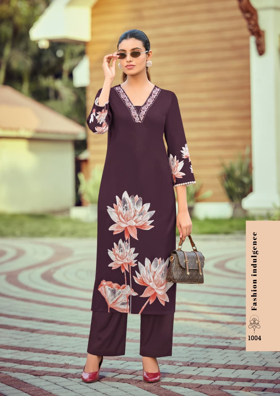 Woodee Harmeen Co Ord Set Catalog collection 2