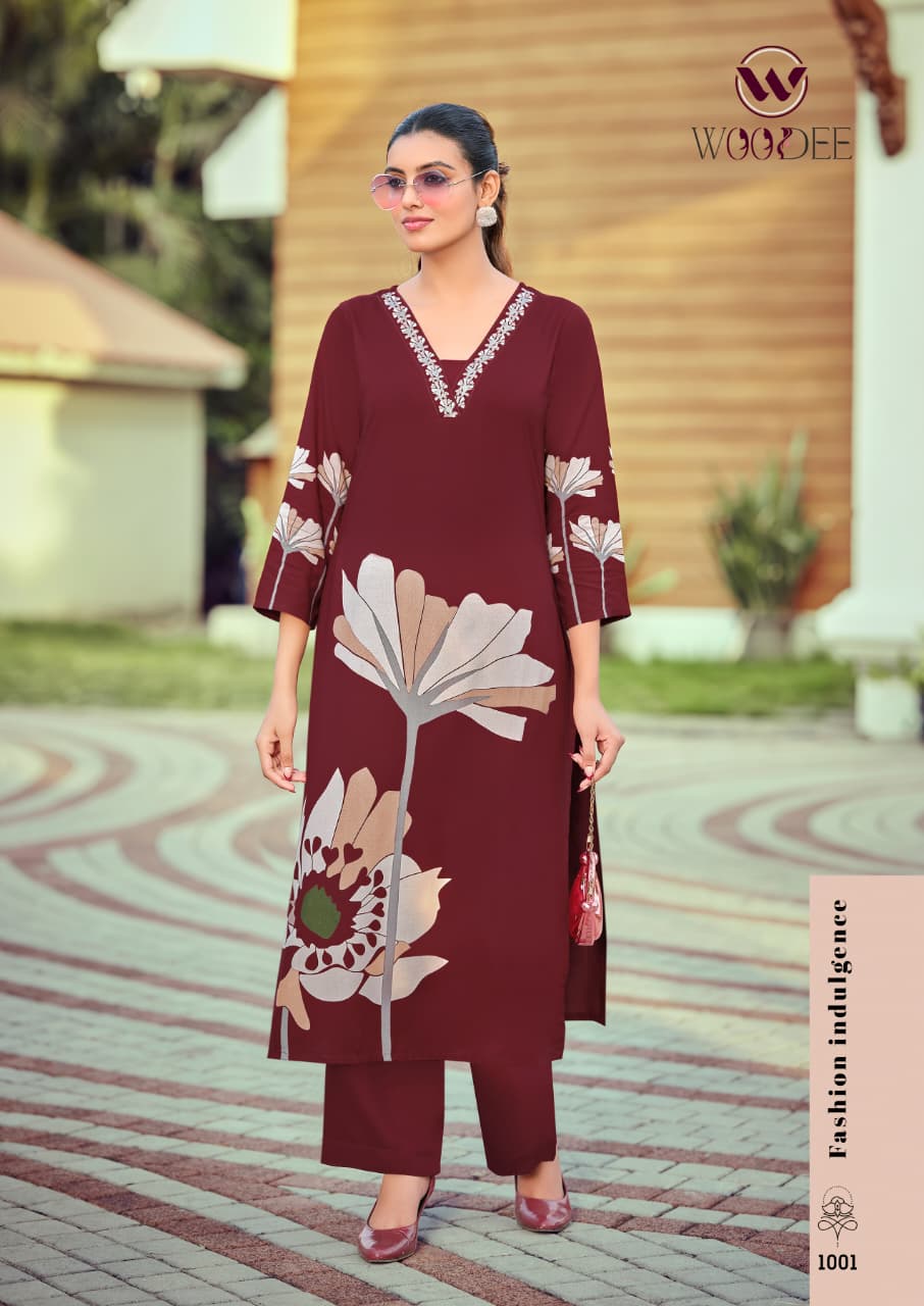Woodee Harmeen Co Ord Set Catalog collection 7