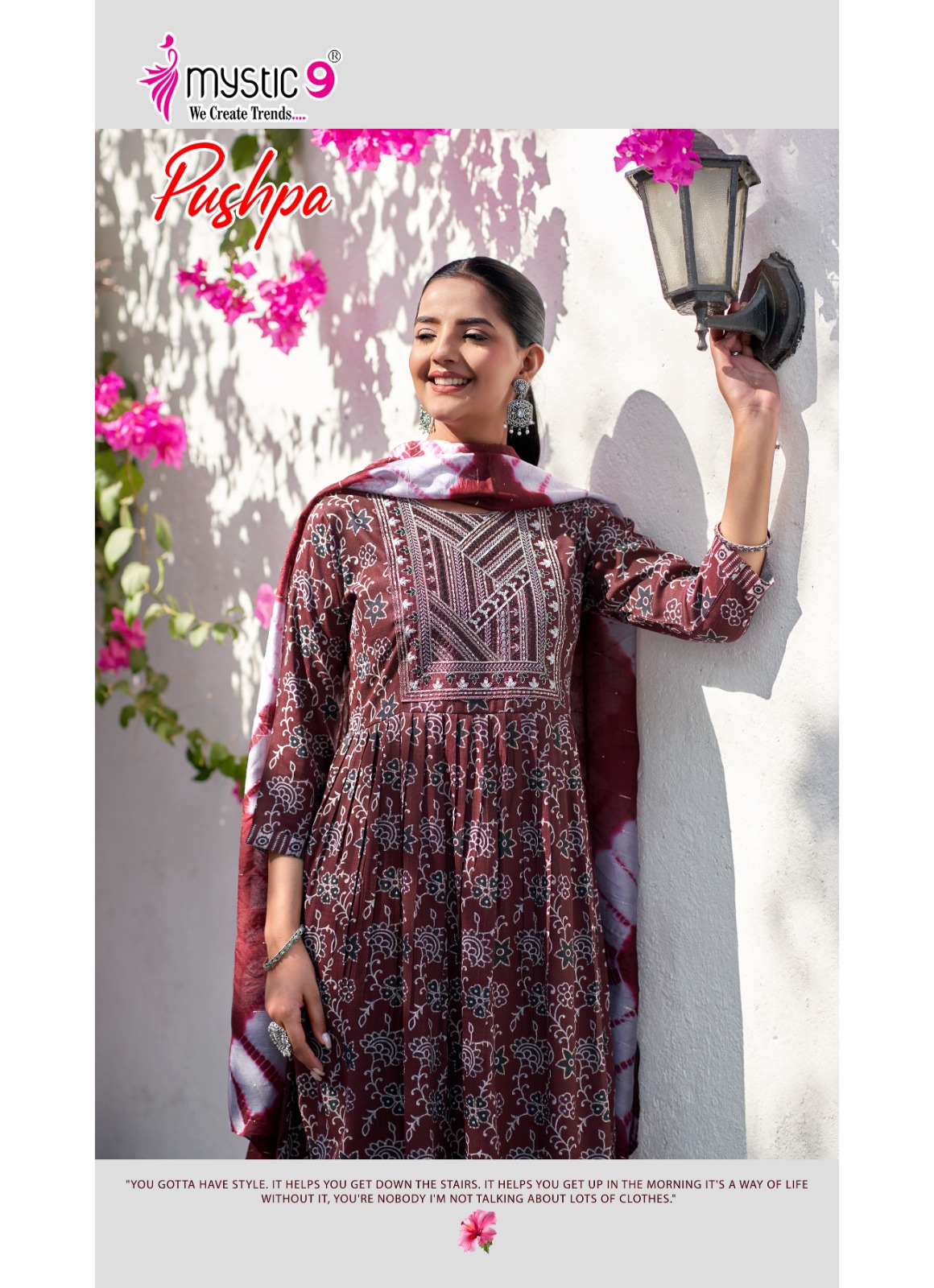 Mystic 9 Pushpa Vol 14 Readymade Dress Catalog collection 10
