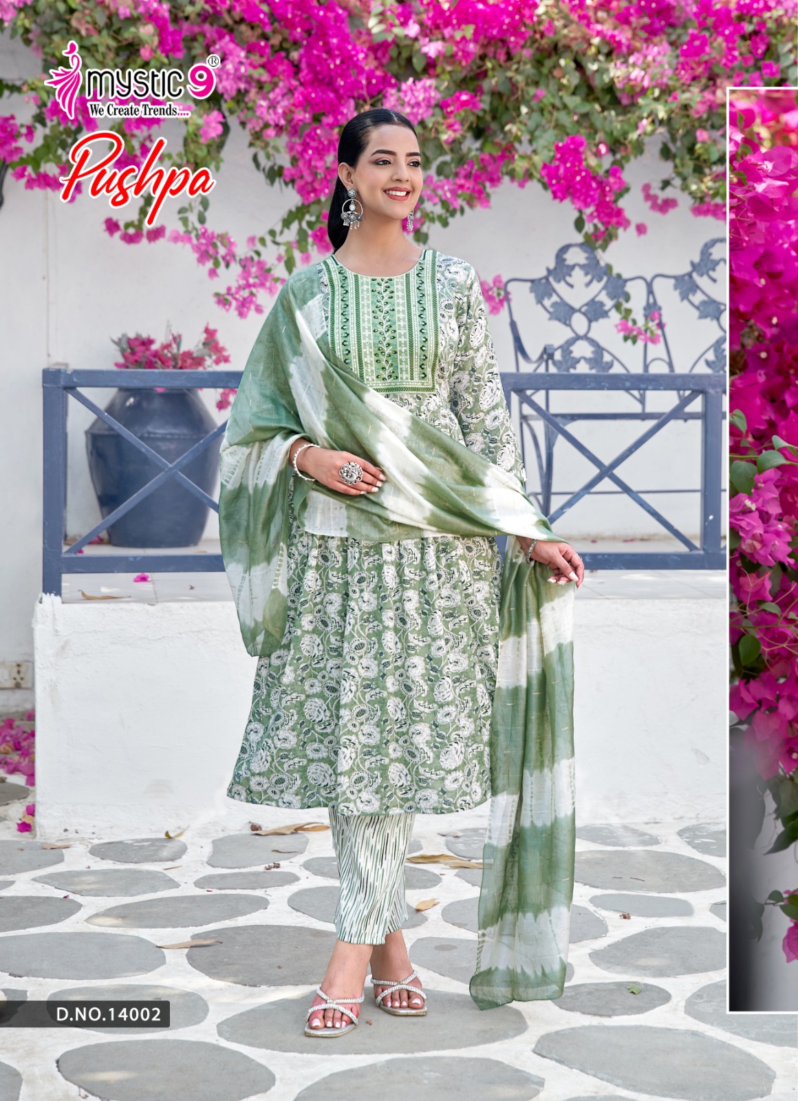 Mystic 9 Pushpa Vol 14 Readymade Dress Catalog collection 2