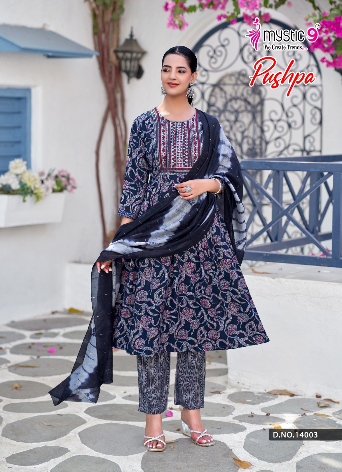 Mystic 9 Pushpa Vol 14 Readymade Dress Catalog collection 4