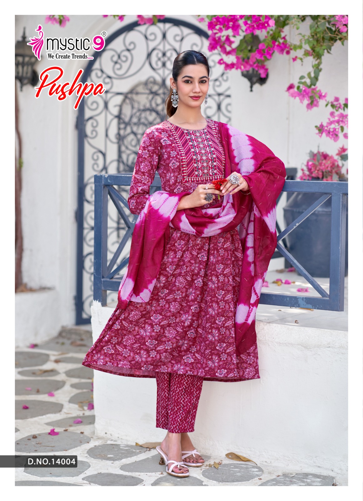 Mystic 9 Pushpa Vol 14 Readymade Dress Catalog collection 7