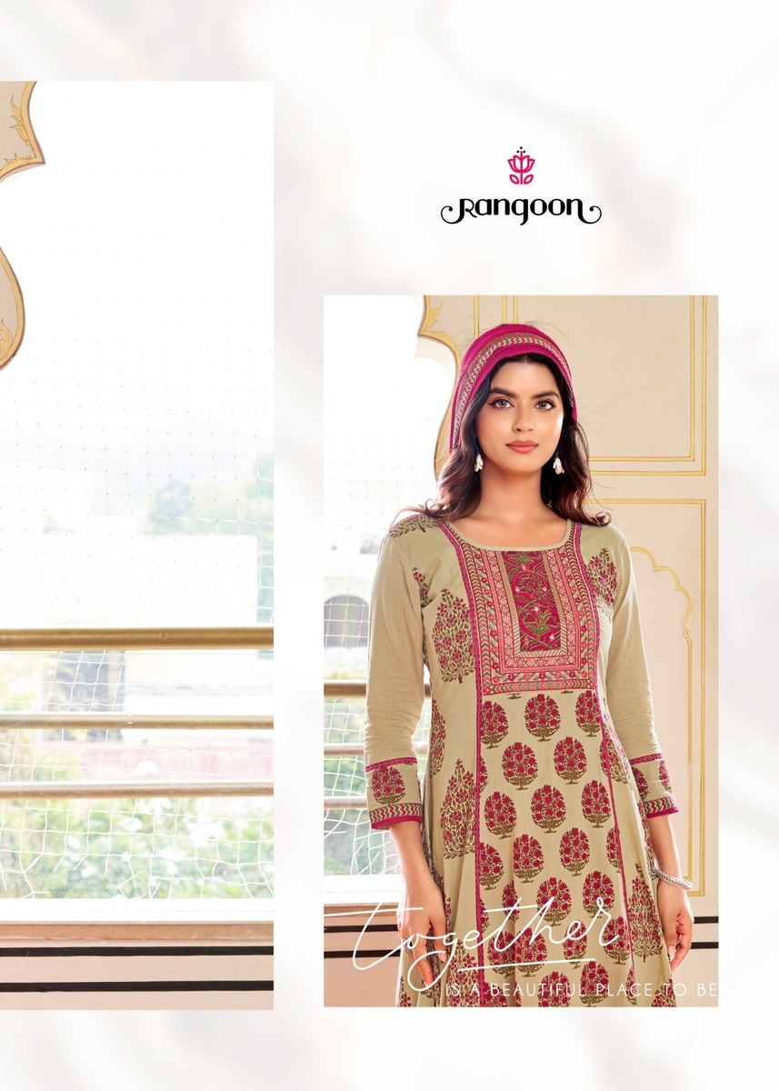 Rangoon Rupali Anarkali Suits Catalog at Wholesale Rate collection 4