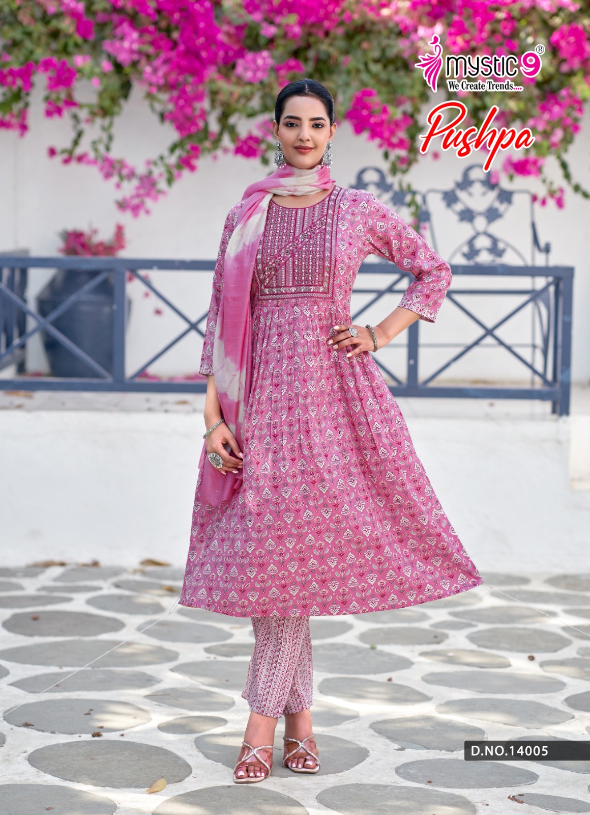 Mystic 9 Pushpa Vol 14 Readymade Dress Catalog collection 13