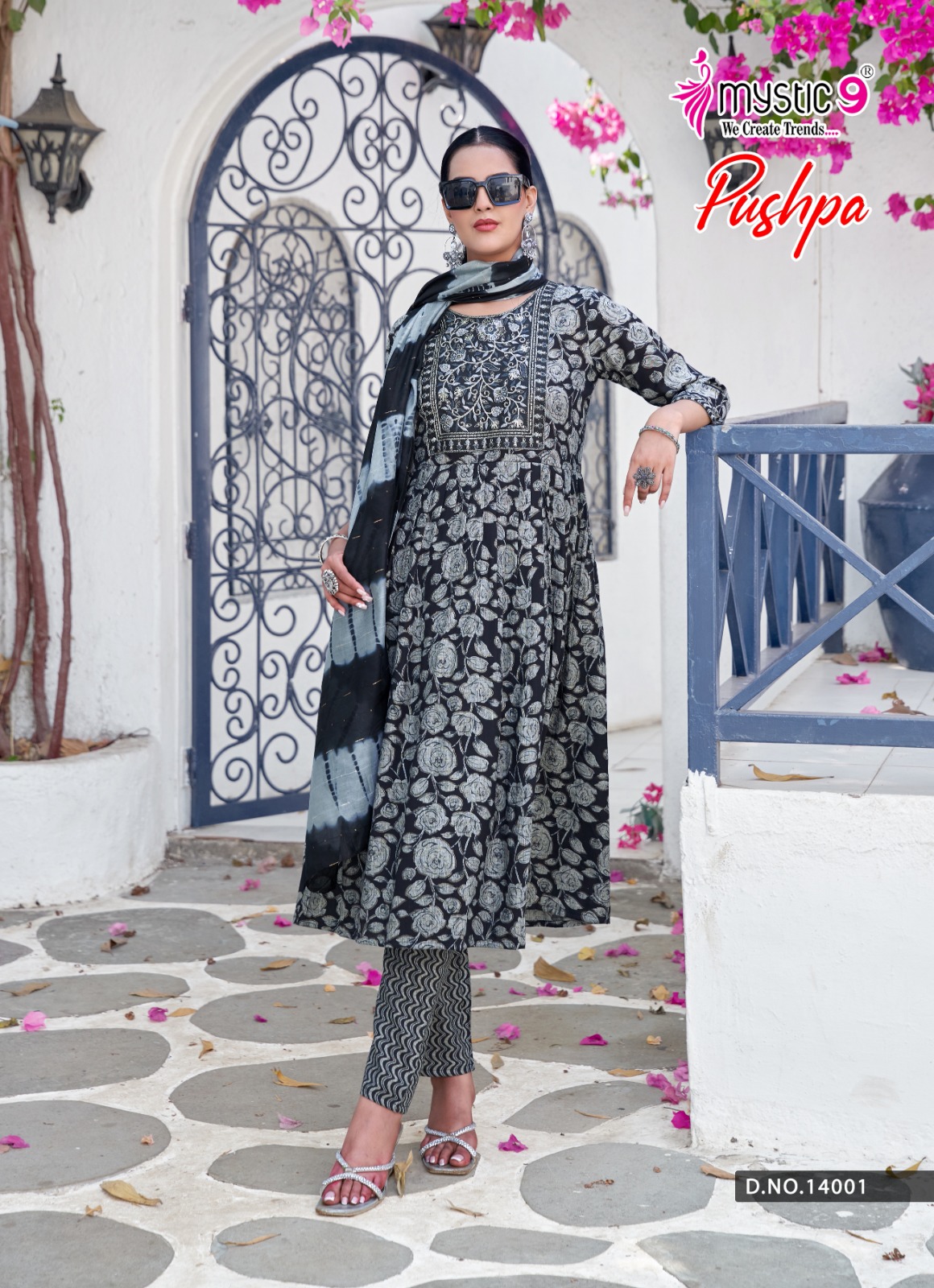 Mystic 9 Pushpa Vol 14 Readymade Dress Catalog collection 1