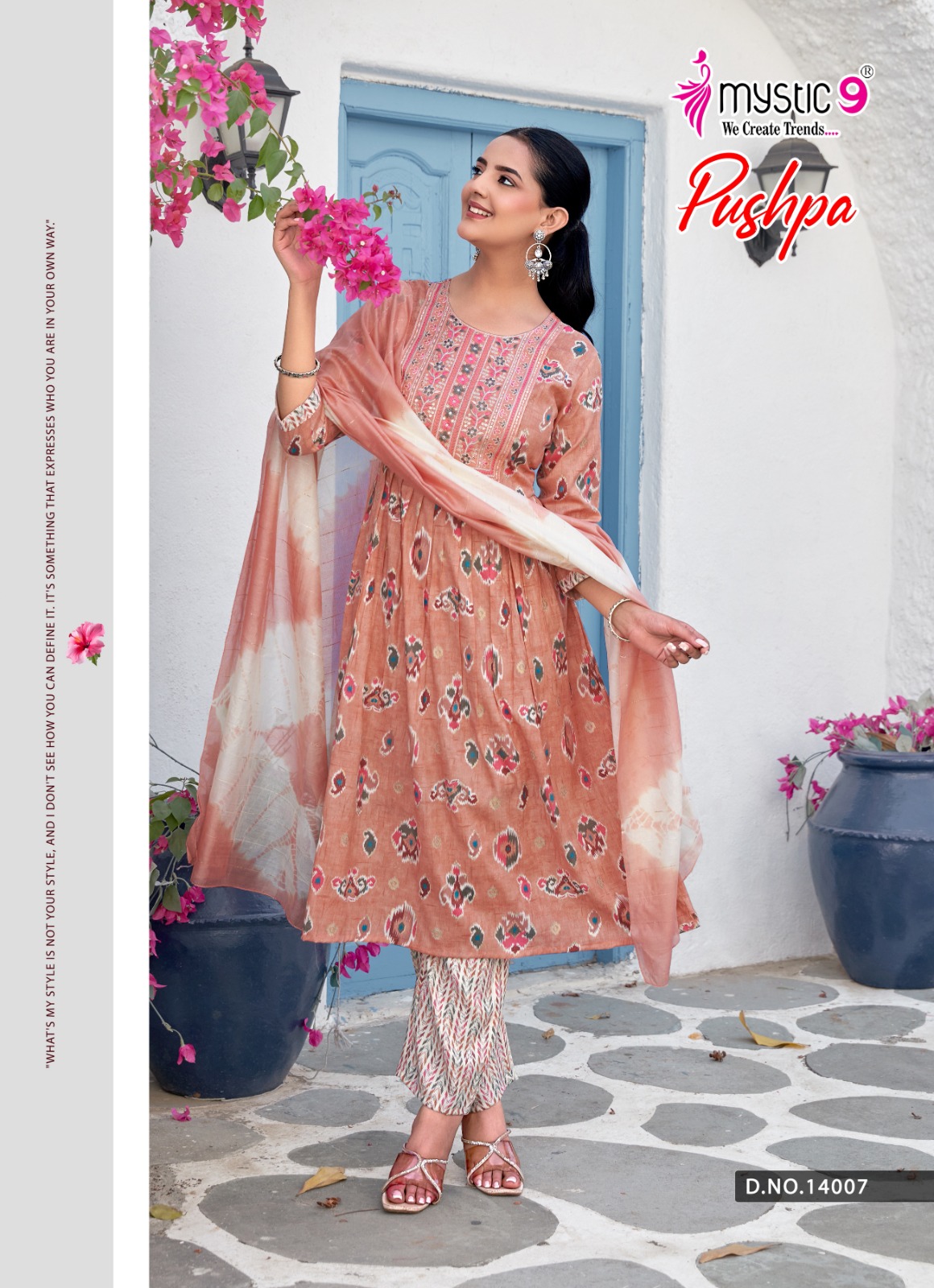 Mystic 9 Pushpa Vol 14 Readymade Dress Catalog collection 12