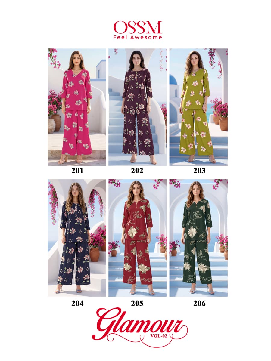 Ossm Glamour Vol 02 Co Ord Set Catalog collection 5