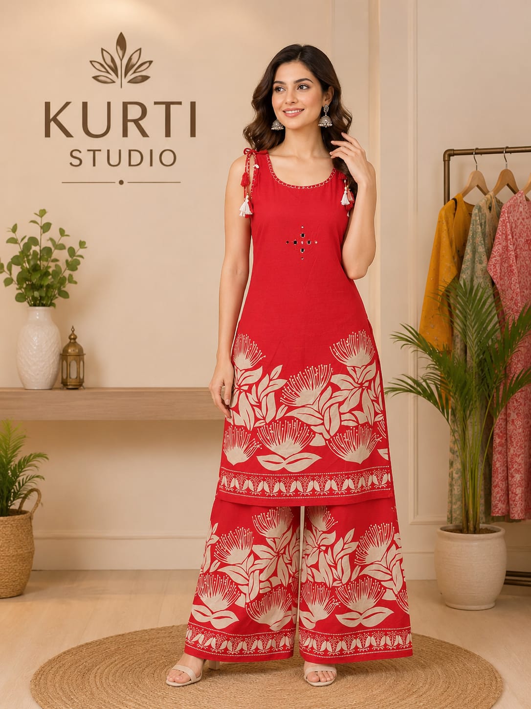 Aarvee Creation Speghetti Co Ord Set Size Set collection 8