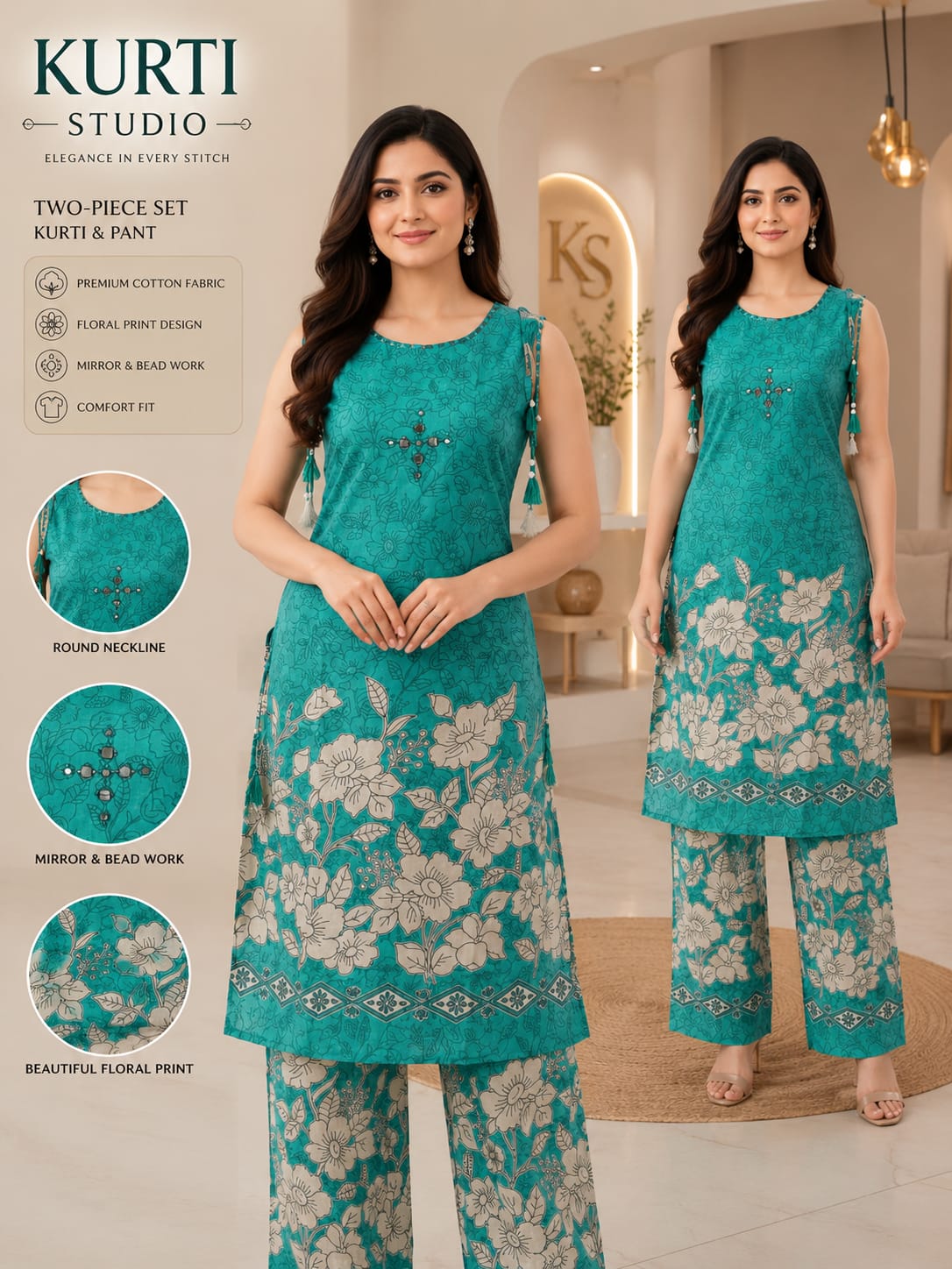 Aarvee Creation Speghetti Co Ord Set Size Set collection 11