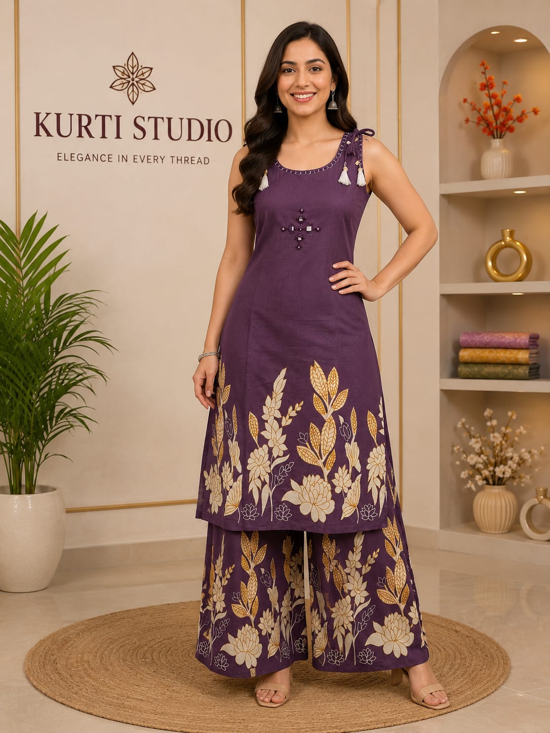 Aarvee Creation Speghetti Co Ord Set Size Set collection 7