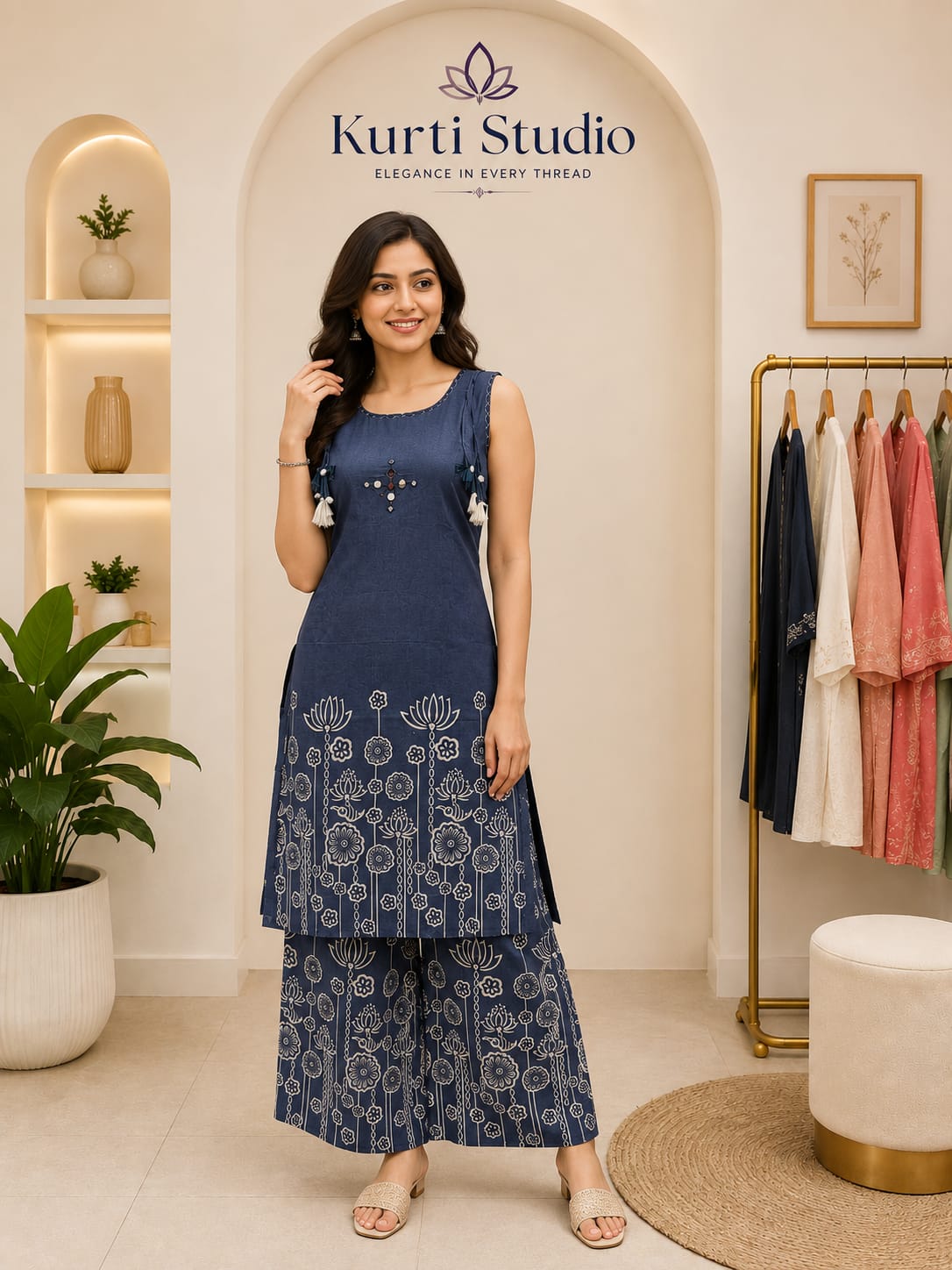 Aarvee Creation Speghetti Co Ord Set Size Set collection 1